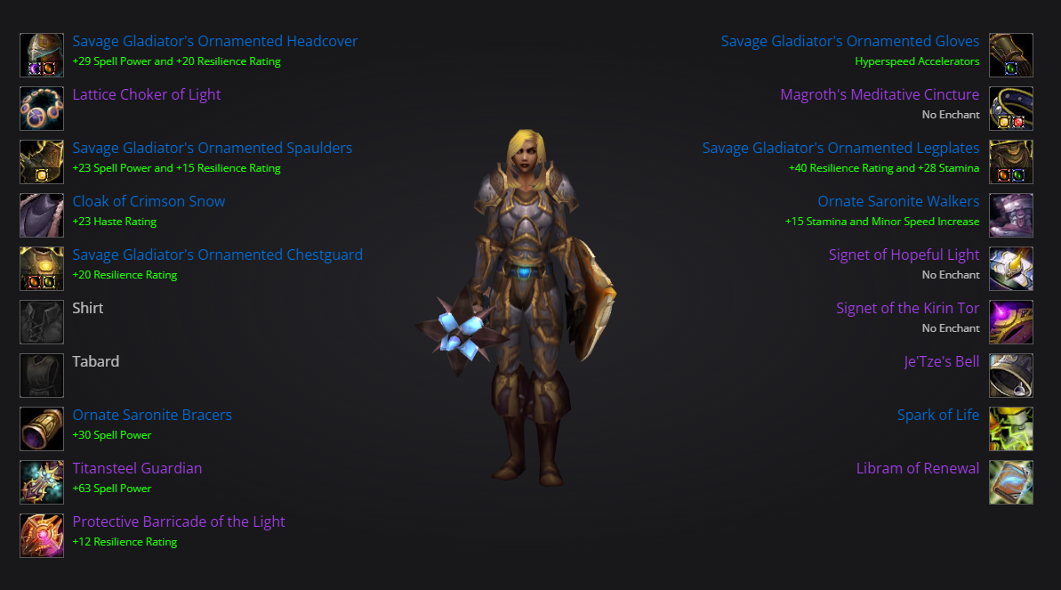 5. Smiling blonde paladin with holy symbol - wide 4
