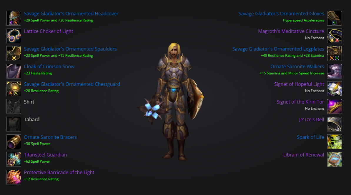 Holy Paladin Wotlk Professions