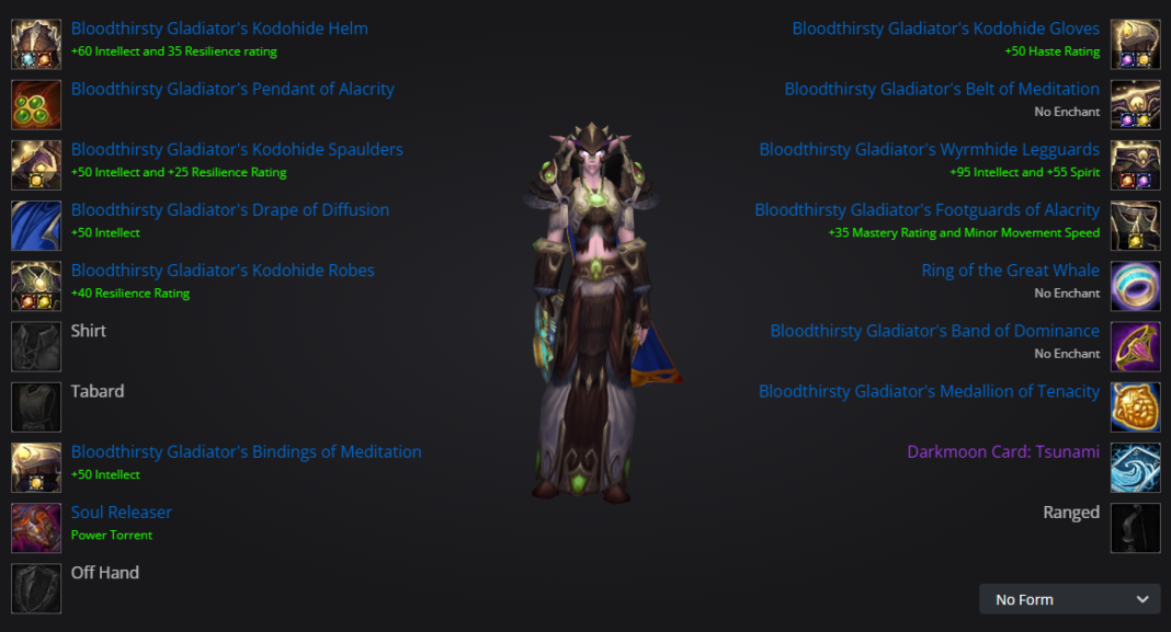 Best Gear & Stats for Restoration Druids – Cataclysm PvP Guide - Skill ...